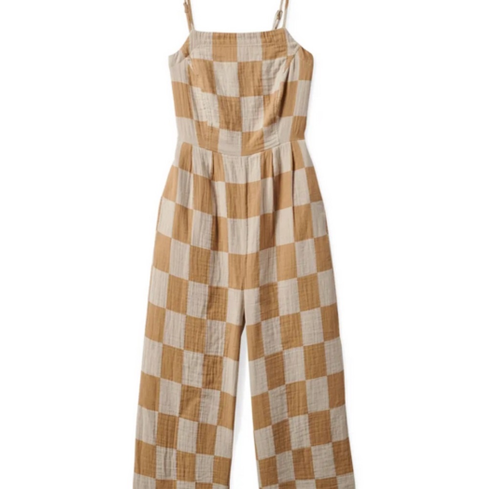 Brixton Mykonos Jumpsuit - Sand